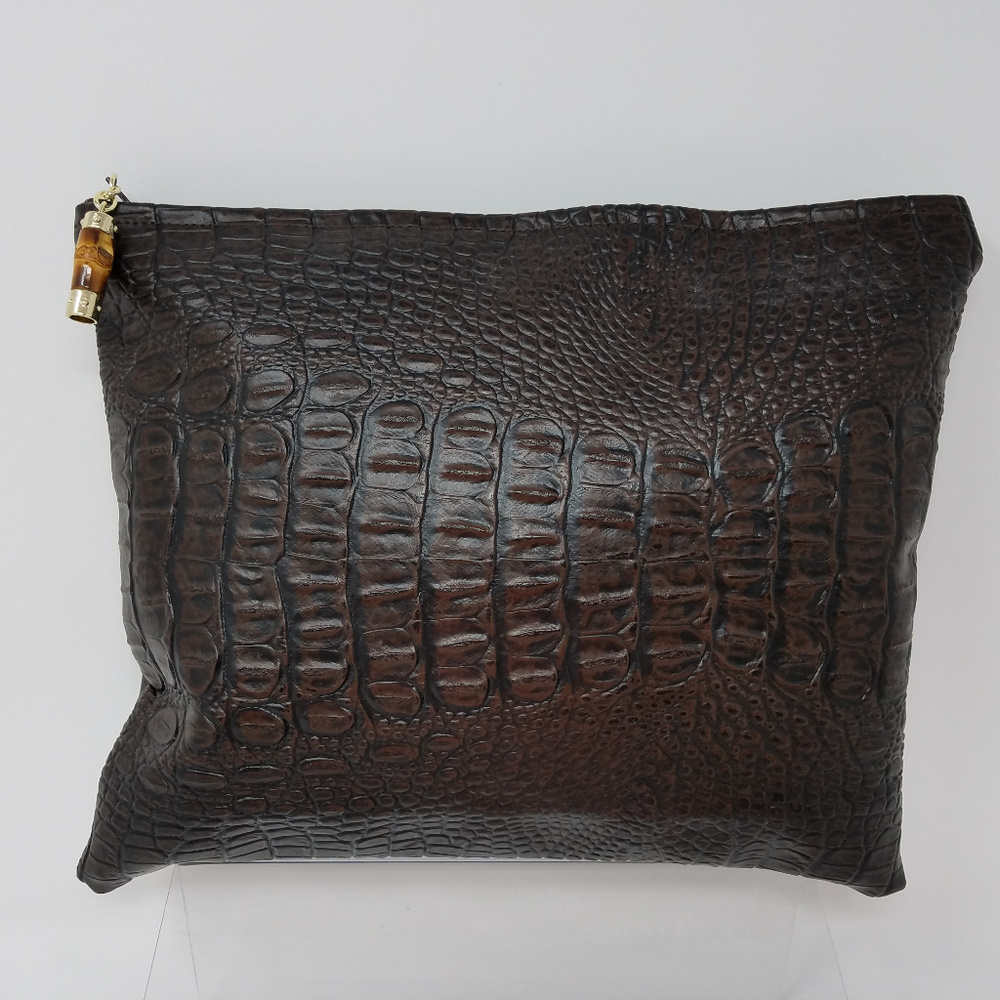 Faux Croc Collection - Clutch
